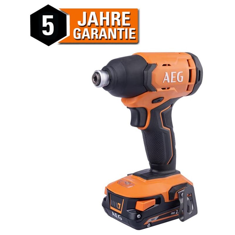 AEG - 18V Akku-Schlagschrauber BSS18C2 210Nm Akkuschrauber Schrauber ohne Akku LED-Beleuchtung Kompakt und handlich