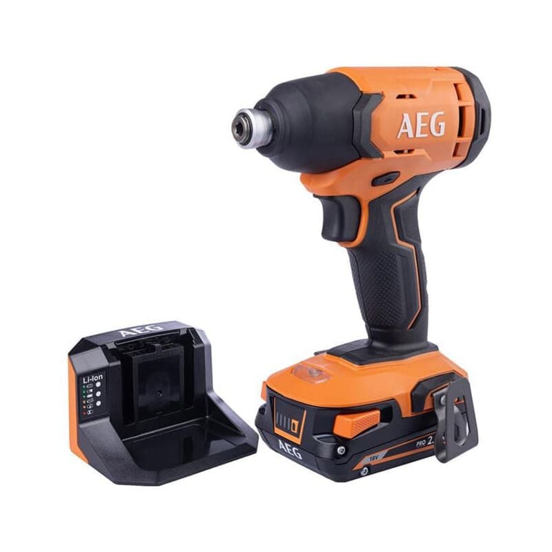 18V Akku-Schlagschrauber BSS18C2 Set 210Nm 3.600 min-1 Akkuschrauber 1x Starter Set 4,0 Ah Akku + Ladegerät - AEG