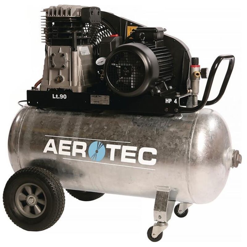 Aerotec - Kompressor 600-90 z verz.600l/min 10bar 3 kW 400 V,50 Hz 90l
