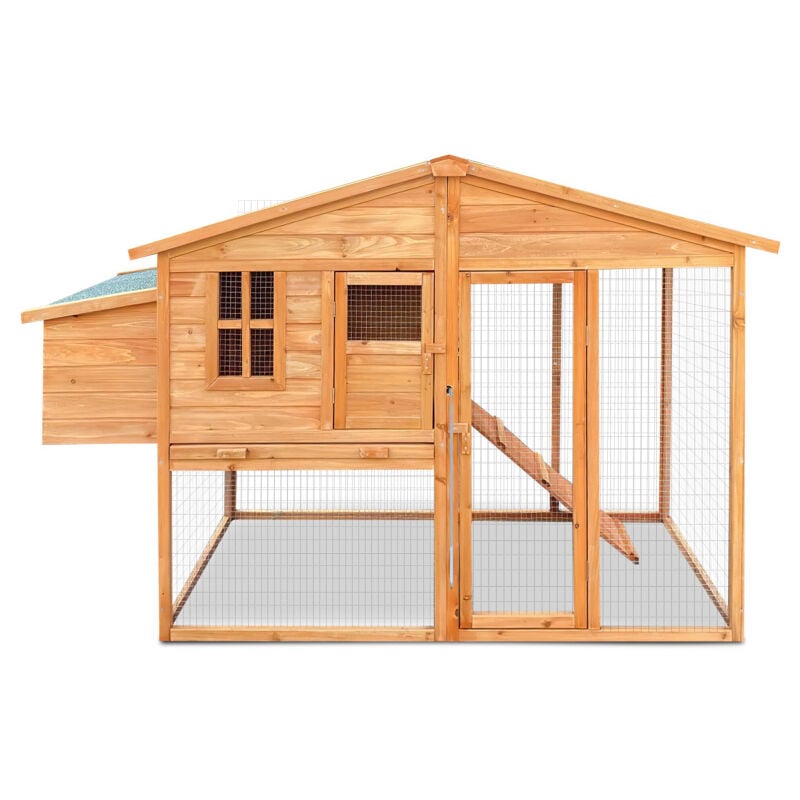 Aga Hühnerstall für Hühner 188x70x117 cm