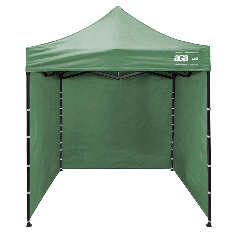 Aga Pavillon, Pop-up-Pavillon, Partyzelte, Faltpavillon 2x2m Grün