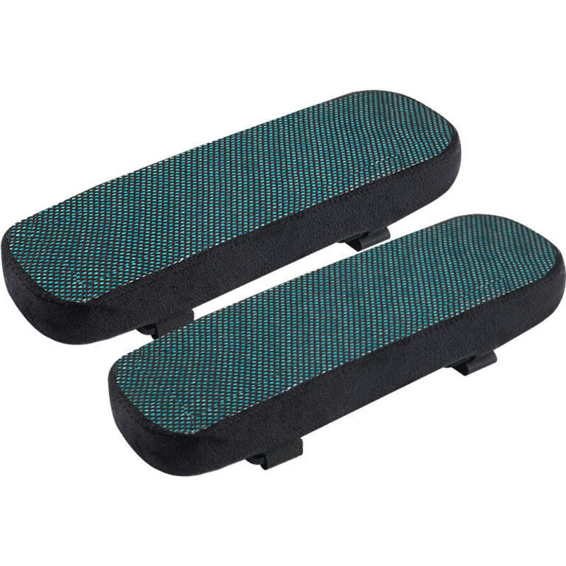 2er-Pack Bürostuhl-Armlehnenkissen, rutschfeste Memory-Schaum-Bürostuhl-Armlehnenkissen - Ahlsen