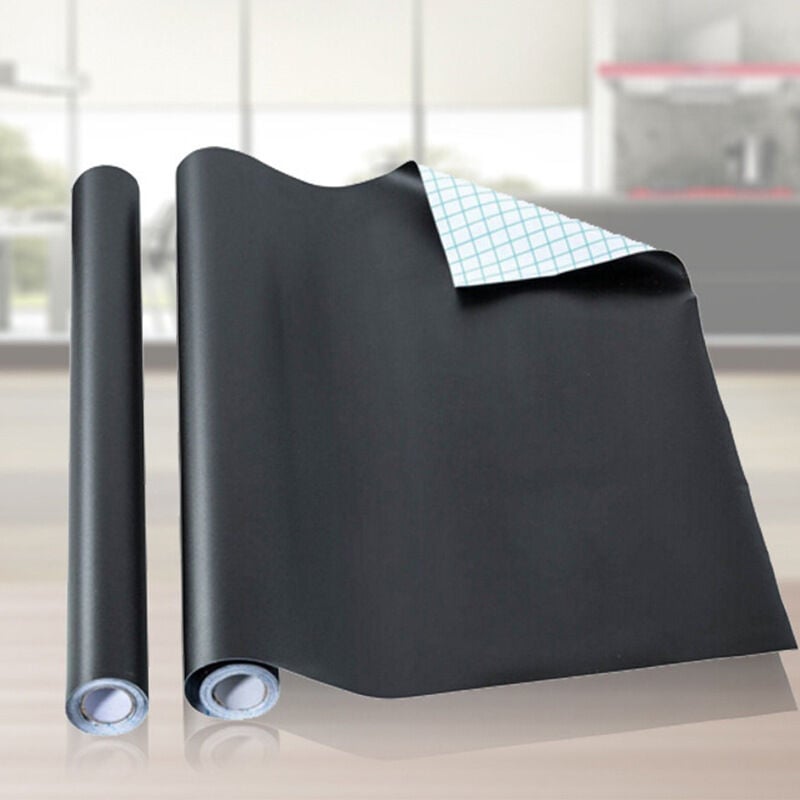 Ahlsen - 45100cm Tafel Aufkleber, Löschbaren Tafel Klebstoff Wand Aufkleber für Schule/Büro Geben Kreide