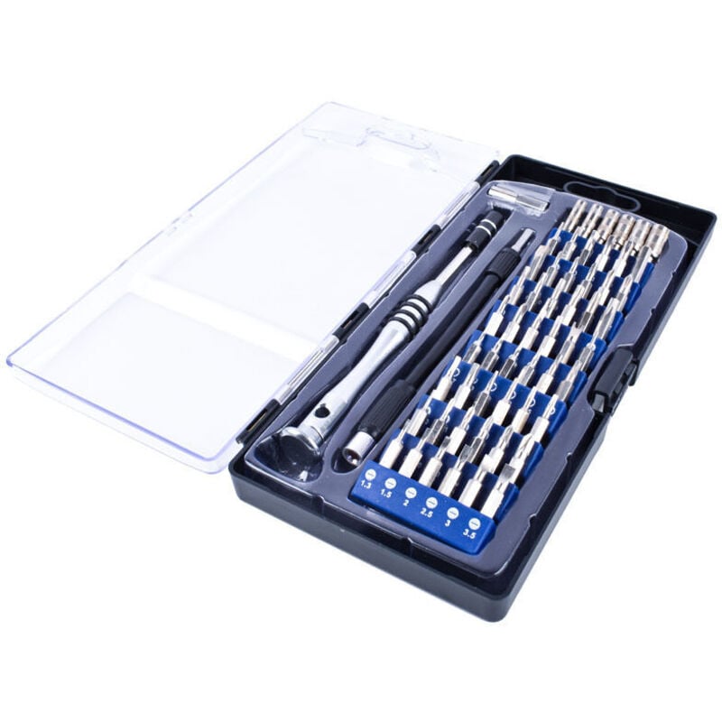 58-in-1-Magnet-Präzisions-Schraubendreher-Set, Schraubendreher-Reparaturwerkzeuge für Laptop, Computer, Brille, Laptop, Gerät - Ahlsen