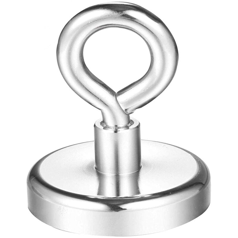 78 kg, 48 mm, superstarker runder Angel-Neodym-Magnet für Angel- und Rettungsindustrie, Wissenschaft - Ahlsen