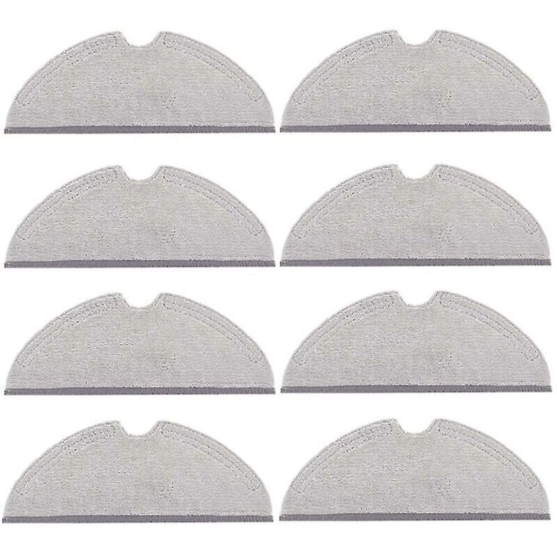 Ahlsen - 8 Stück für Roborock Q7 Max/Max+ Roborock S5 Max S6 S50 S55 Roboter-Mopp