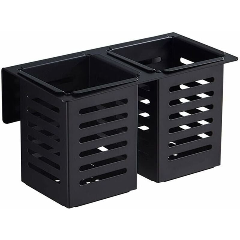 Besteckhalter, Abtropfgestell, Wandmontage, zum Trocknen von Utensilien, Stäbchen, Edelstahl, Besteck, Besteck, Abtropfkorb für die Spülmaschine,