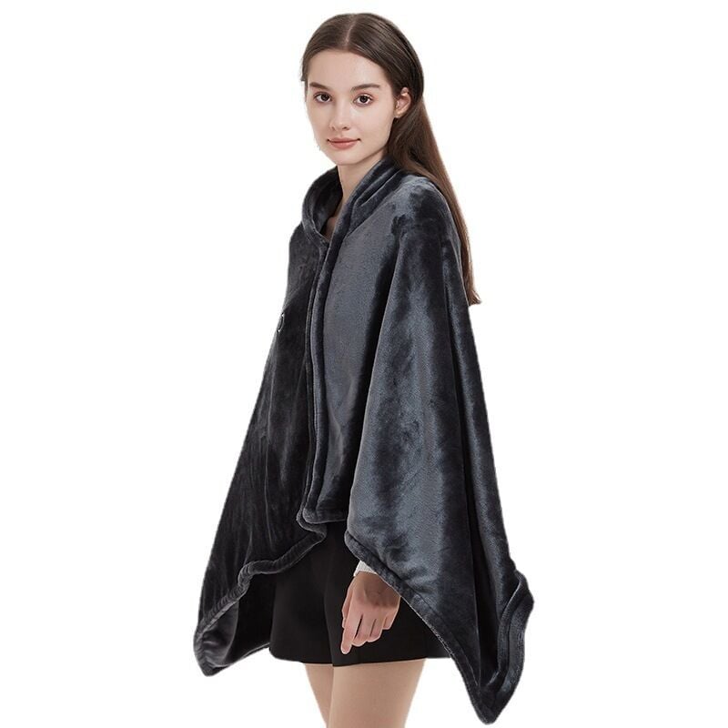 Elektrische Heizdecke, 150 x 85 cm, Flanell-Heizdecke, schnelles Aufheizen und 3 Heizstufen, weich und bequem, USB-betriebene Heizung,