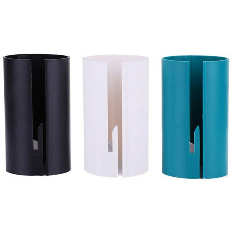 Ahlsen Geschenkpapierschneider, Schiebe-Schneidewerkzeug für Papierrollen, Papierschneidewerkzeug, Blau/Weiß, Geschenkpapier-Schneidewerkzeug für