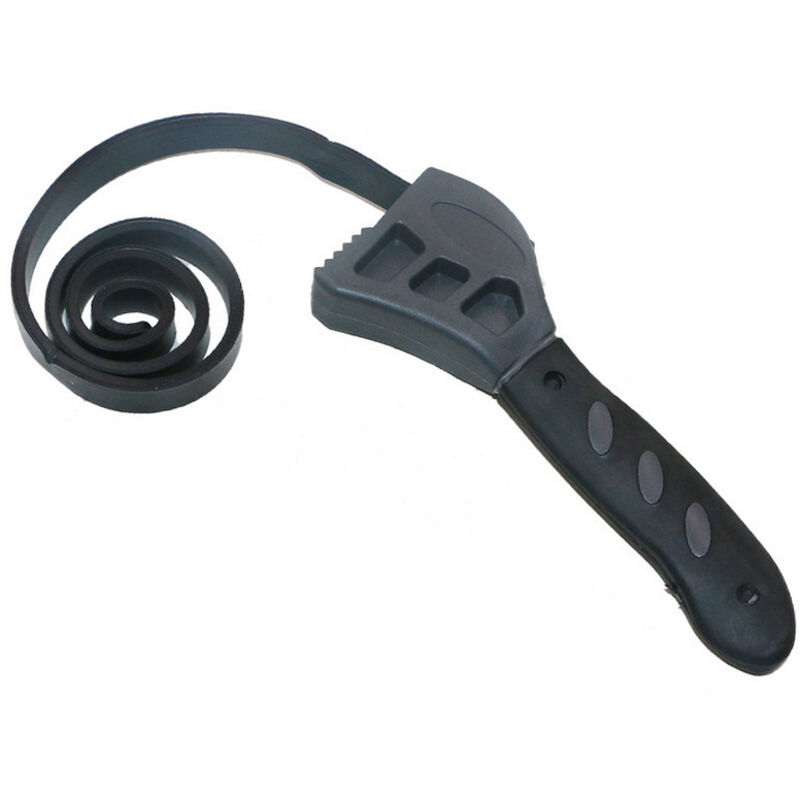 Gummi-Bandschlüssel, 500 mm Bandschlüssel, Lösen des rutschfesten Filterbandes, verstellbarer Anti-Verschleiß-Schlüssel für Flaschenöffner,