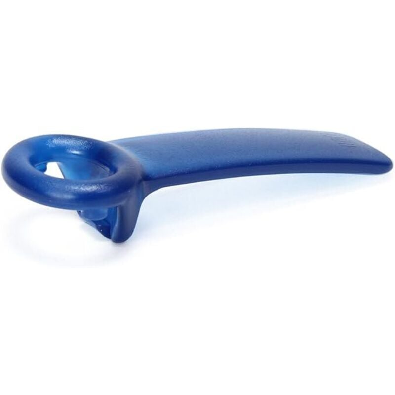 Ahlsen - Kunststoff-Flaschenöffner, Bierflaschenöffner, Dosenöffner, Küchenbedarf, manueller Flaschenöffner, Niederdruck-Kappen-Twister, blau