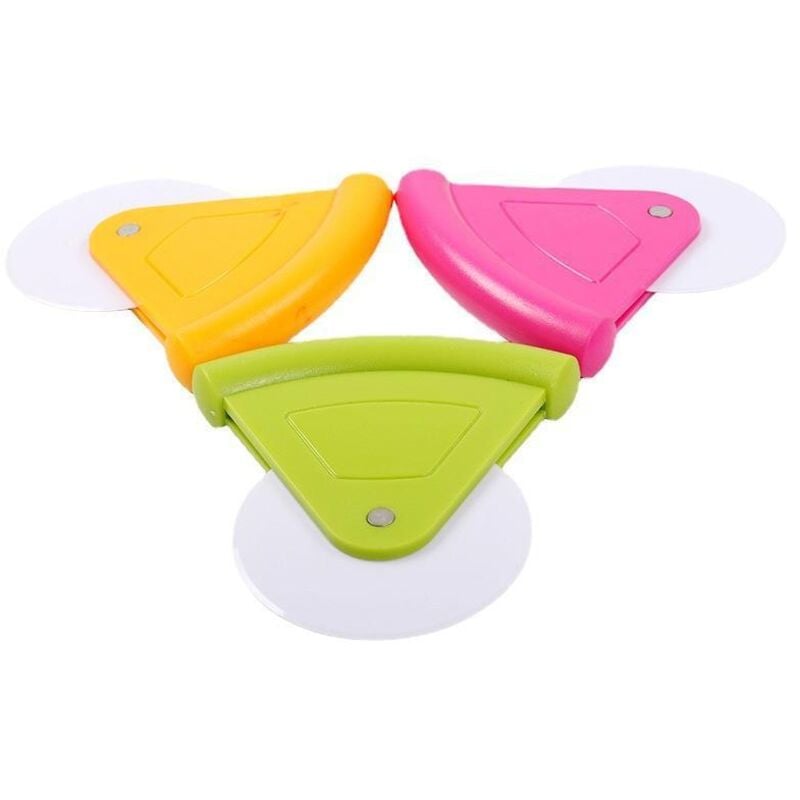 Ahlsen Kunststoff-Pizzaschneider-Räder, Hand-Pizza-Schneidwerkzeug, Kuchen-Brot-Schneidwerkzeuge, Backwerkzeuge, Backgeschirr, spülmaschinenfest