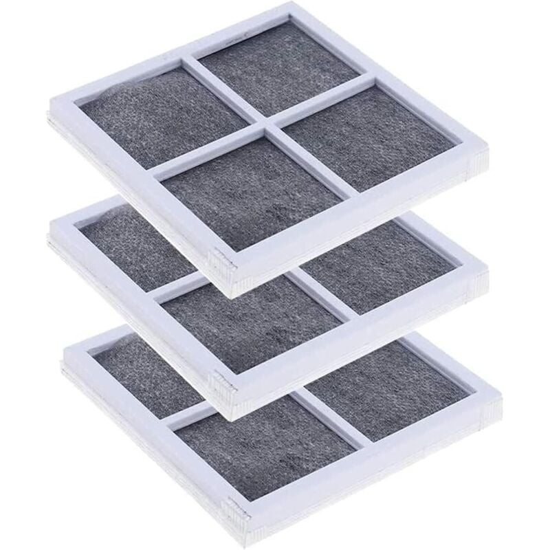 Luftfilter für lg Pure n Fresh Kühlschrank, 3 Stück Ersatz-Frischluftfilter, für lg LT120F Kühlschrank/Kühlschrank/Luftreiniger - Ahlsen