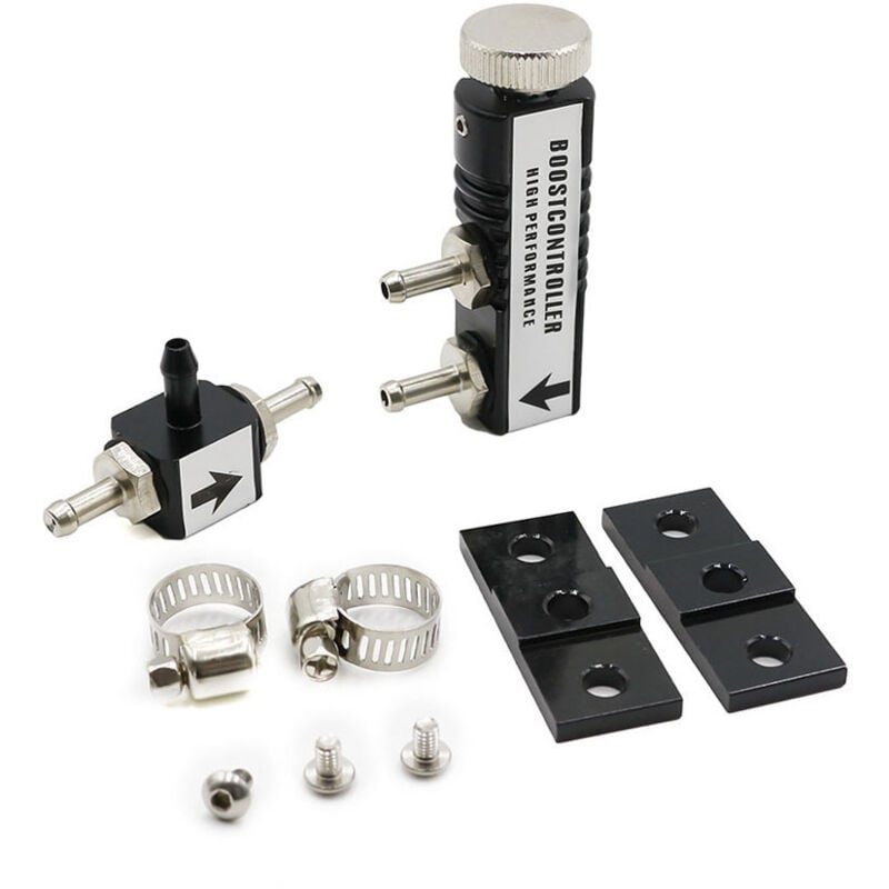 Ahlsen - Manueller Auto-Turbo-Boost-Controller, 1-30 psi einstellbarer Boost-Controller, universelles Abblaseventil-Turbo-Modifikationszubehör,