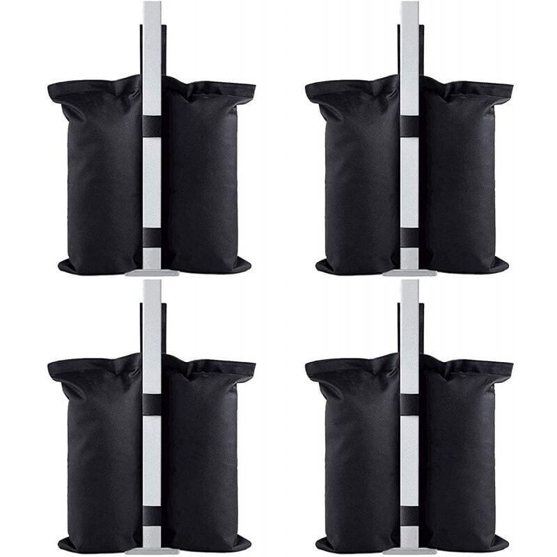 Set mit 4 Pavillon-Gewichten, Gewichtstasche in Industriequalität, wasserdichter Sandsack für jeden Pop-up-Pavillon, jedes Zelt, jede Markise und