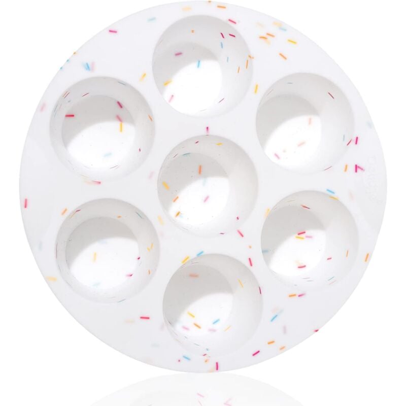 Ahlsen - Silikon-Luftfritteusen-Waffelform zum Backen, antihaftbeschichtete Luftfritteusen-Eierformen, Cupcake-Formen, normale Waffelformen,