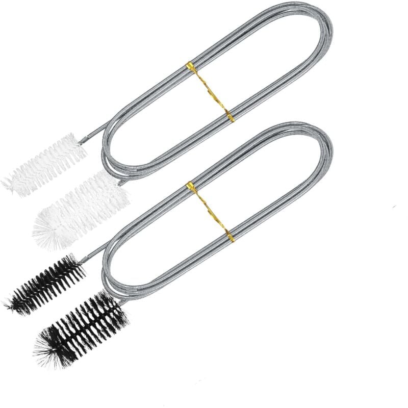 Stück Aquarium-Reinigungsbürste (2 x doppelseitige Rohrbürste), Aquarium-Filter-Wasserrohrbürste für Aquarium, Küche, Zuhause - Ahlsen