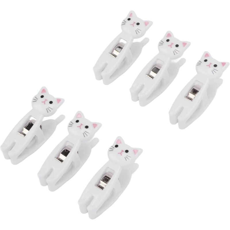 Ahlsen Stück Einkaufstüten-Snack-Clip, Katzen-Einkaufstüten-Snack-Clip