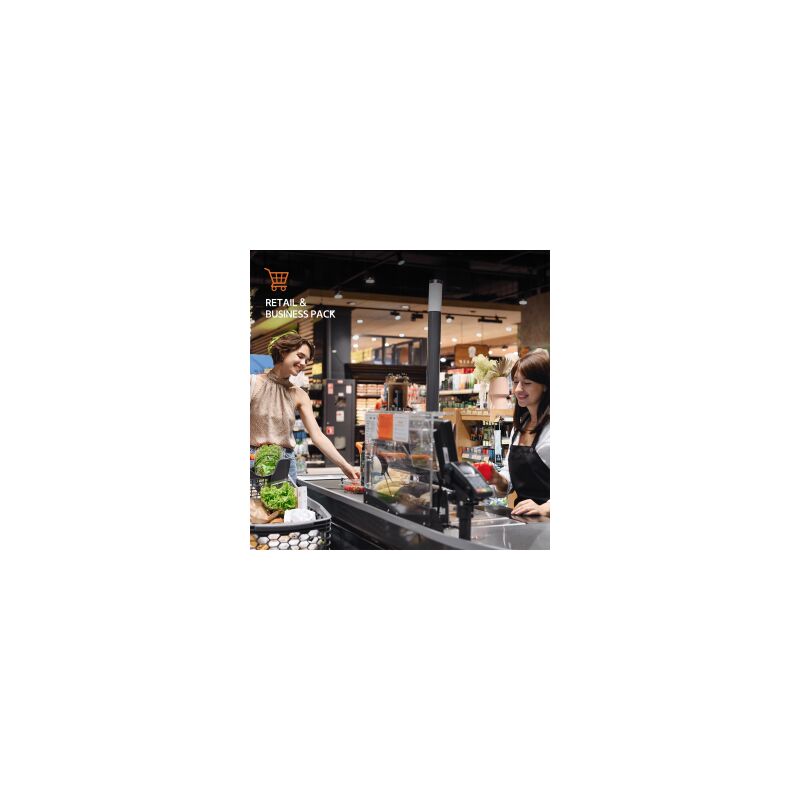 Hanwha - AIA-C01RET AIA-C01RET Retail Solution Pack-Lizenz x1