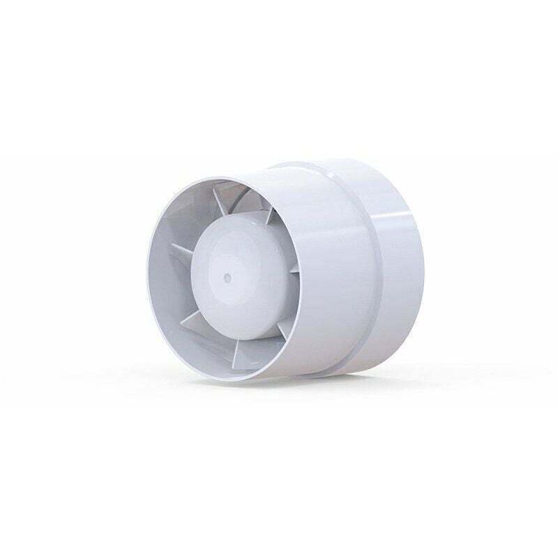 Aiperq - 125 mm leiser Abluftventilator, 16 w, energieeffizienter Mischstrom-Kanalventilator für Bad, Lüftungsöffnungen, Gewächshäuser, Zelte