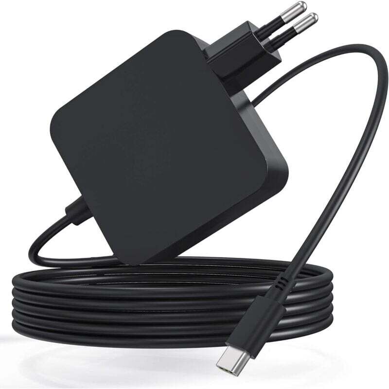 Aiperq - 65 w USB-C-Laptop-Ladegerät für asus Lenovo Thinkpad Acer Chromebook Macbook Pro/Air iPad Dell Huawei Matebook mit 1,8 m USB-C-auf-C-Kabel