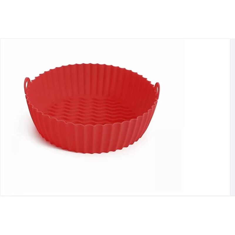 Air Fryer Liner, Air Fryer Liner - Silikon Air Fryer Liner, Air Fryer Pergament Liner, Ölbeständig, Wasserdicht Blau-RAPANDA