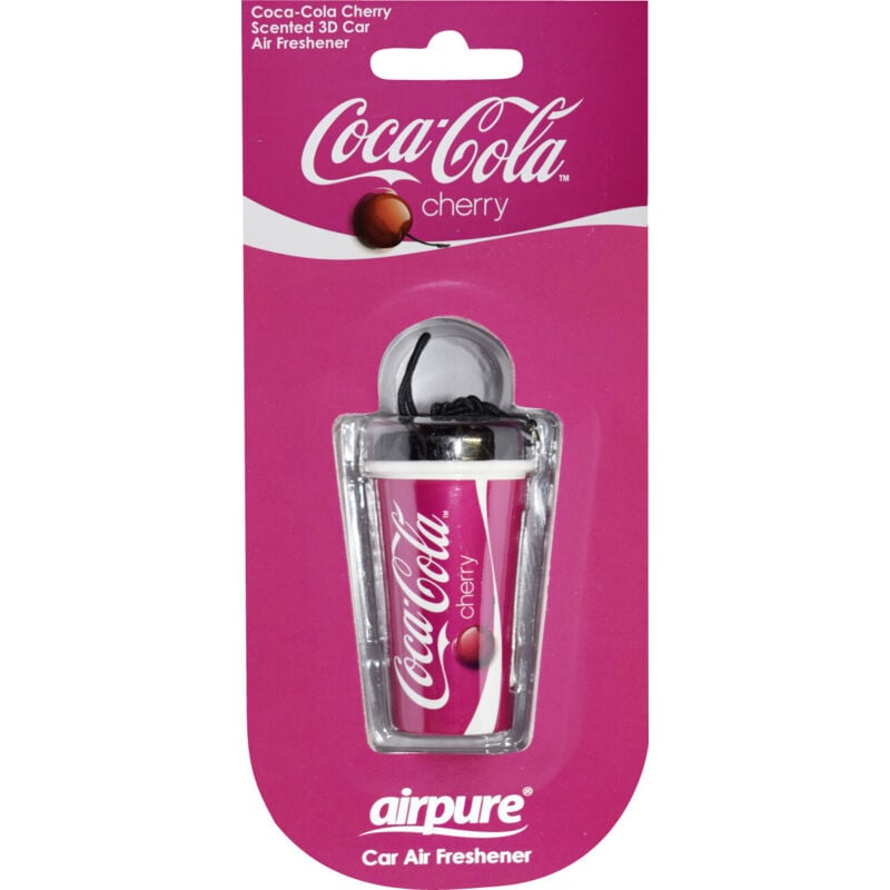 Bigbuy - airflair Lufterfrischer Coca Cola 3D Becher Cherry Kirsche Autopflege