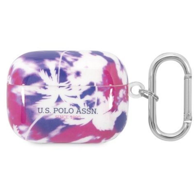 Airpods Pro Hülle - U.S. Polo - Violett - Optimale Schutz - Sichere Aufbewahrung - Kreatives Design