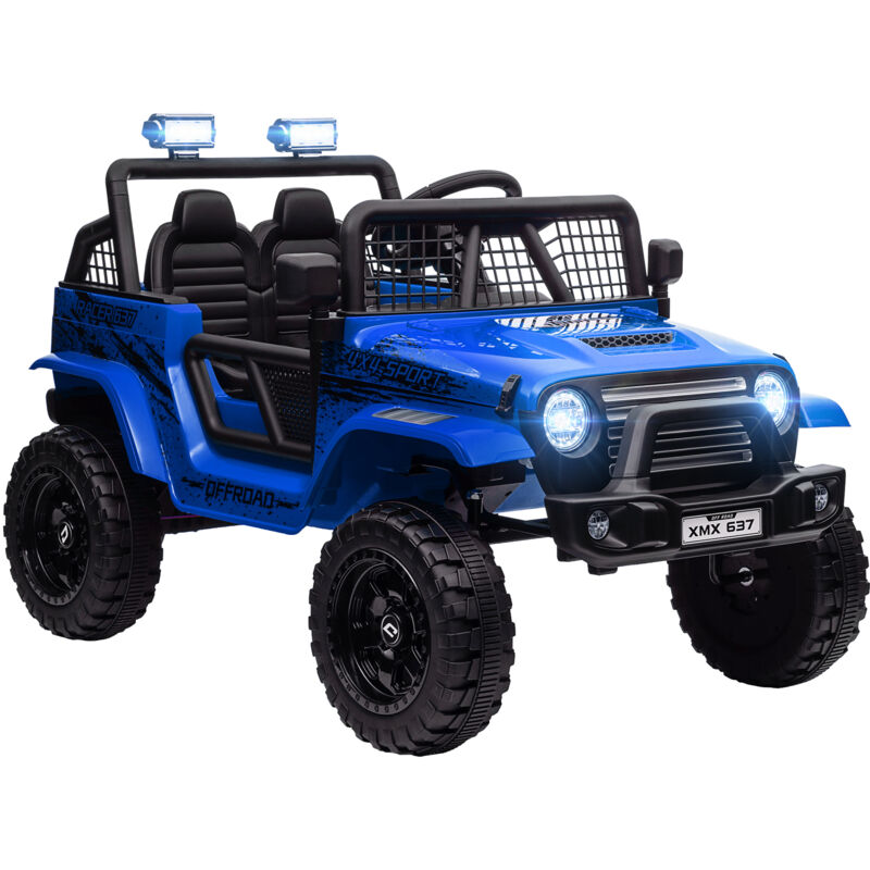 Aiyaplay - Kinder Elektroauto, 12 v 3-5 km/h Elektro Kinderauto mit 2,4G Fernbedienung, Stoßdämp, Elektrisches Kinderfahrzeug mit Musik,