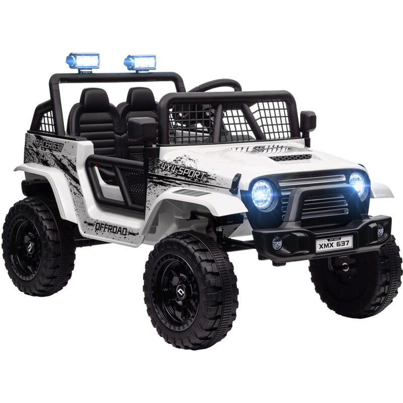 Aiyaplay - Kinder Elektroauto, 12 v 3-5 km/h Elektro Kinderauto mit 2,4G Fernbedienung, Stoßdämp, Elektrisches Kinderfahrzeug mit Musik,