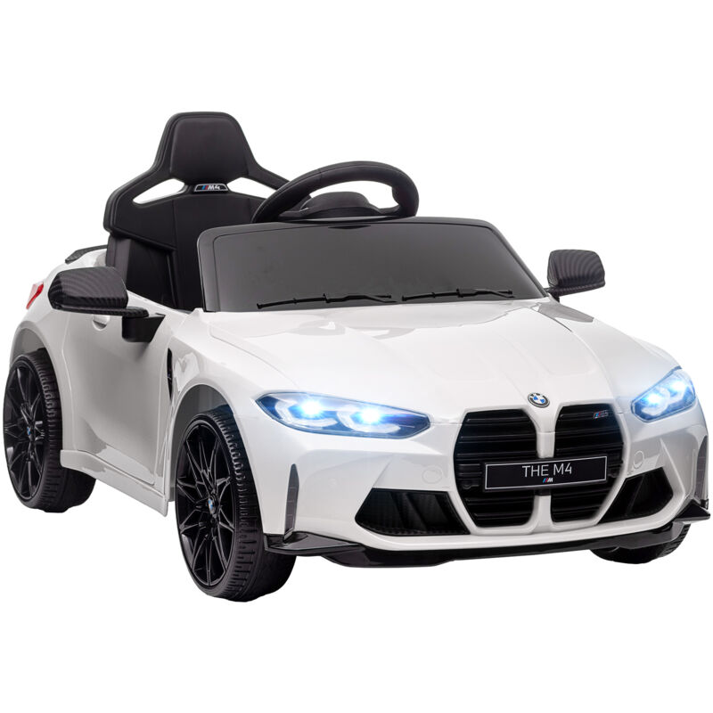 AIYAPLAY Kinder Elektroauto 12V Kinderauto mit 2,4 GHz Fernbedienung, 2 Motor, Kinderfahrzeug mit Hupe, LED, Musik, Sanftstart, Elektrofahrzeug mit