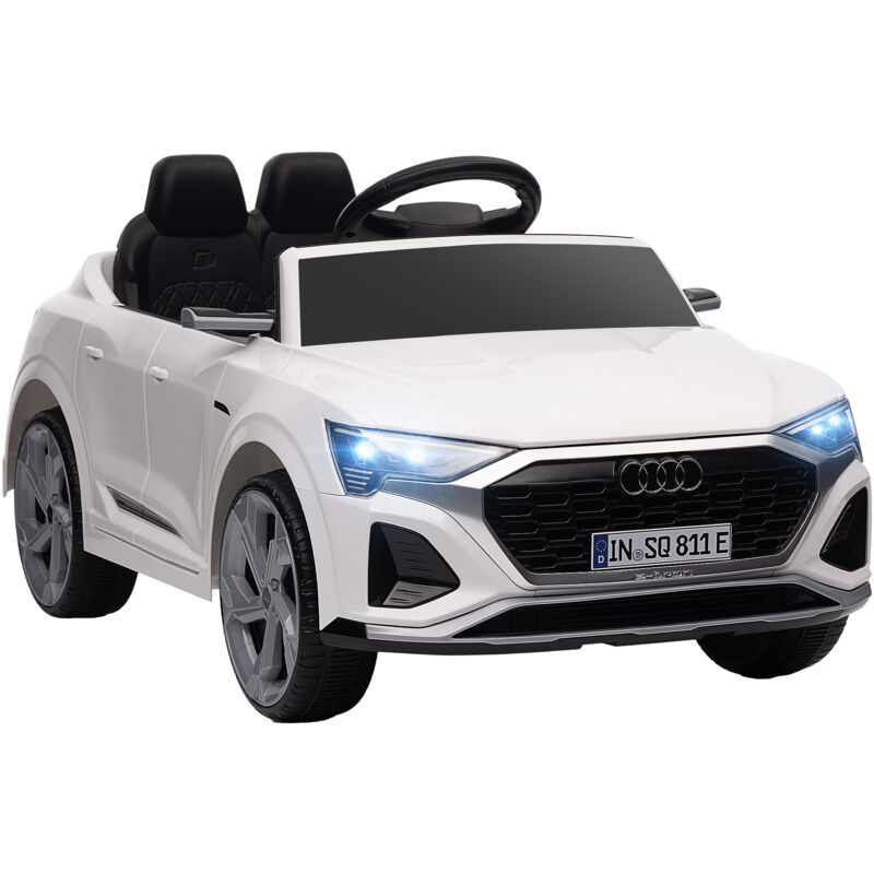 Aiyaplay - Kinder Elektroauto 12V Kinderauto mit 2,4G Fernbedienung, MP3 Musik & Hupe, Elektrofahrzeug mit Scheinwerfer, 4 gefederte Räder, 3-5 km/h,