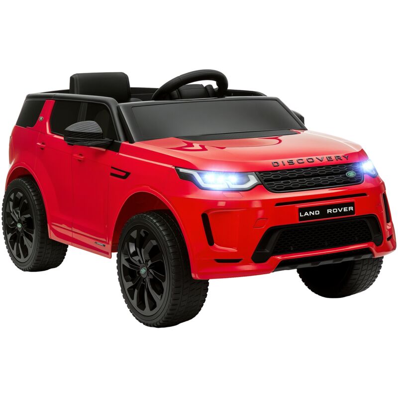 Aiyaplay - Kinder Elektroauto 12V Land Rover Discovery Sport Kinderauto mit 2,4G Fernbedienung, Musik, Hupe, Elektrofahrzeug mit LED-Lichtern,