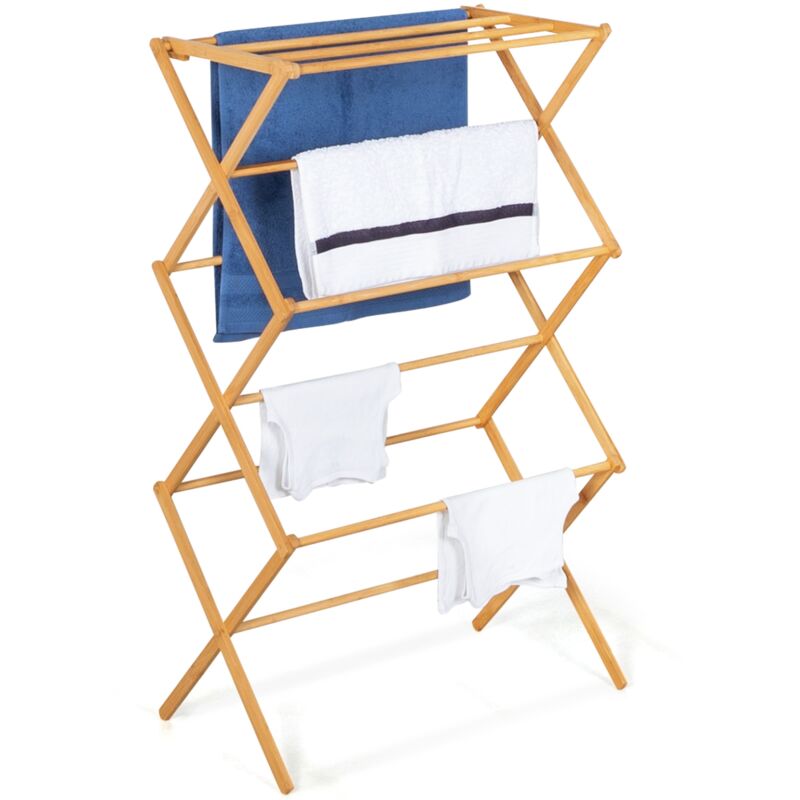 Akkordeon-Wäschetrockner Bambus rita