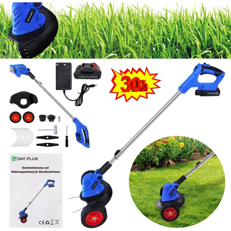 Akku Rasenmäher Mäher Akku Rasenmäher Leicht Elektro Rasenmäher 17000r/min