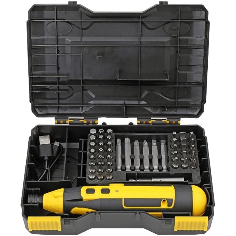 Akkuschrauber, 4-V-Lithium-Ionen-Akku-Bohrschrauber-Reparaturwerkzeug