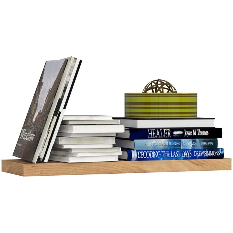 Akord - Wandregal PS3 Sonoma-Eiche 60 cm B60 x H3,2 x T20 cm