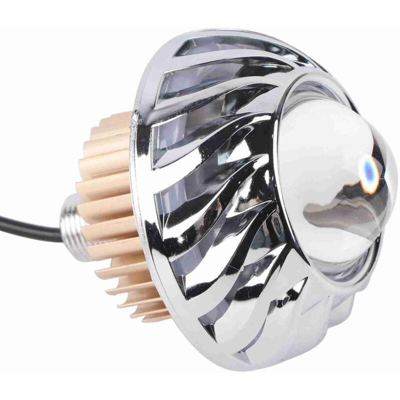 Akozon Phadachement Simple Super Bright mit LED-Projektorlinse, Lichtaugen-Engel-Teufel-Funktion (PINK).