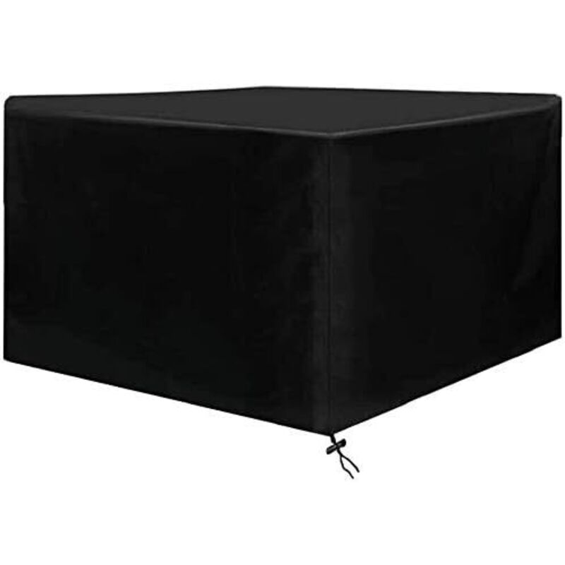 Aktion, Abdeckung für Gartenmöbel, alle Größen, Abdeckung für Gartenmöbel und für rechteckige Sitzgruppen, regen- und staubdicht, UV-beständig, 210D,