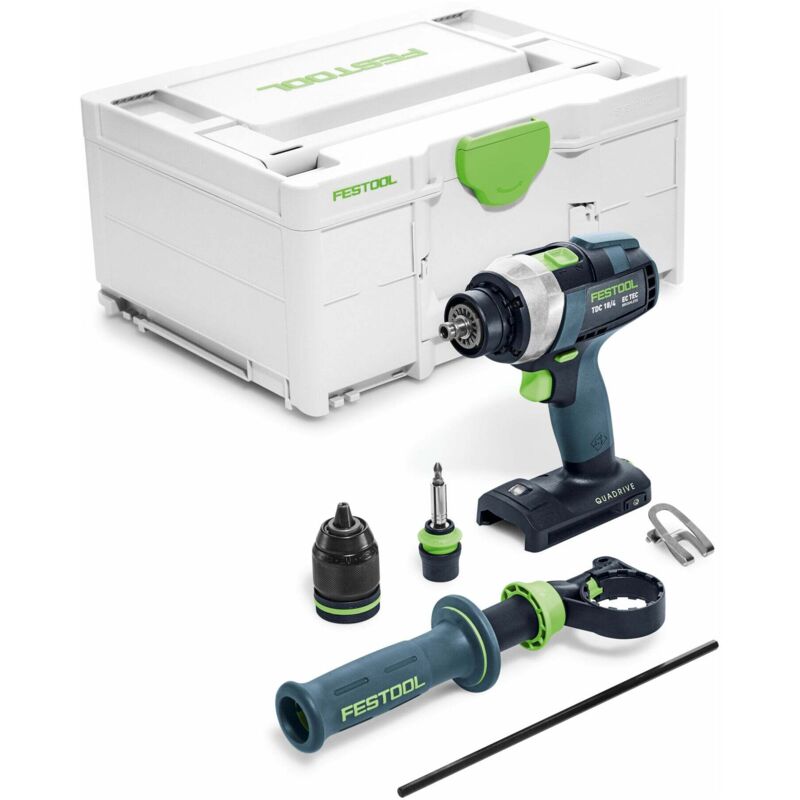 Akku-Bohrschrauber tdc 18/4 I-Basic quadrive im Systainer SYS3 m 187 - Festool