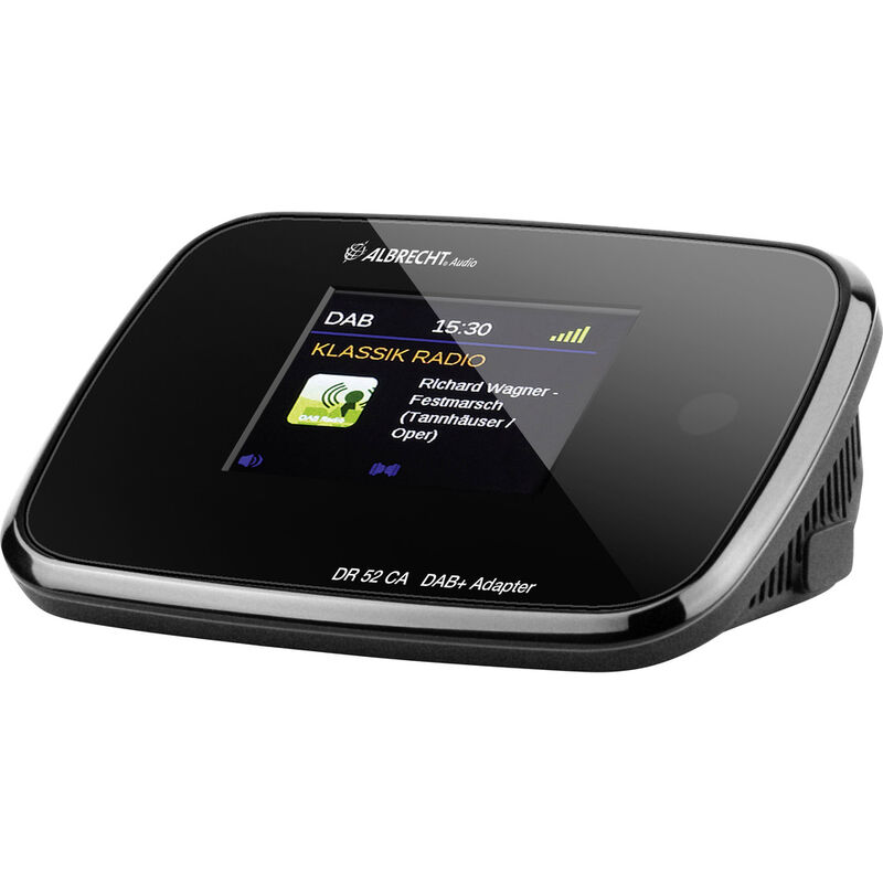 Dr 52 ca Radio-Adapter dab+, ukw Schwarz - Albrecht