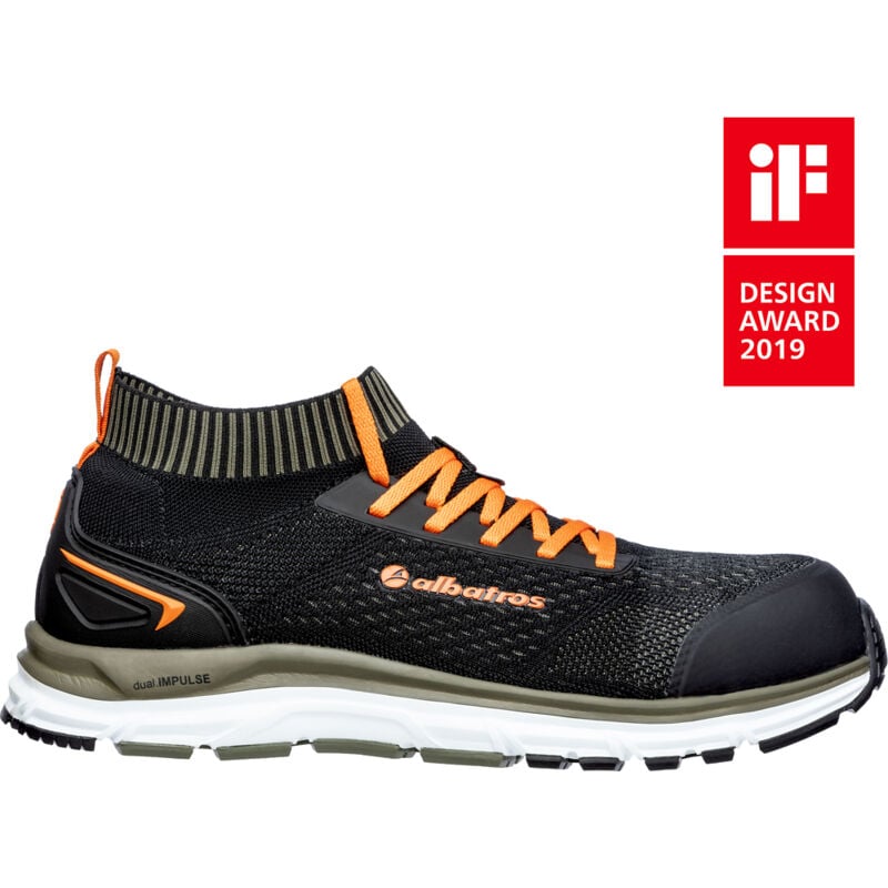 ULTIMATE IMPULSE grün LOW S1P ESD HRO SRA - Sicherheitsschuhe - schwarz/grün 41