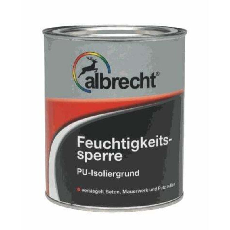 Feuchtigkeitssperre 750 ml farblos Sperrgrund Isoliergrund Außen - Albrecht