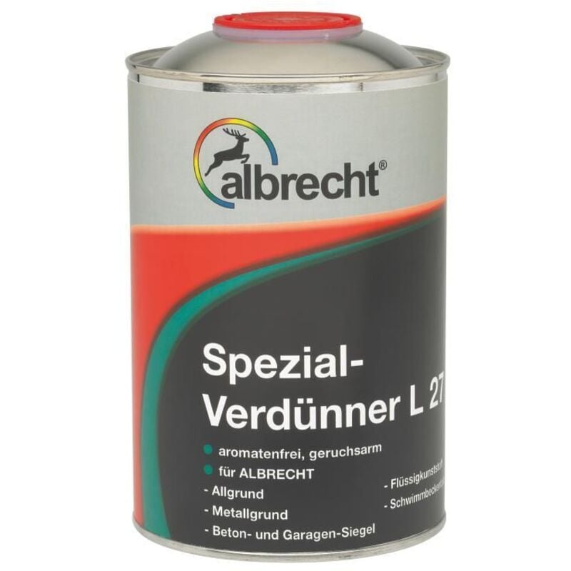 Spezial-Verdünner L27 1 l Reiniger Verdünnung Verdünungsmittel - Albrecht
