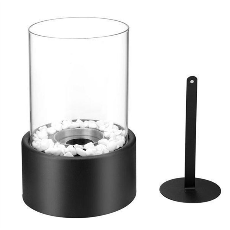 Alkohol-Kaminlicht, Schwarz s