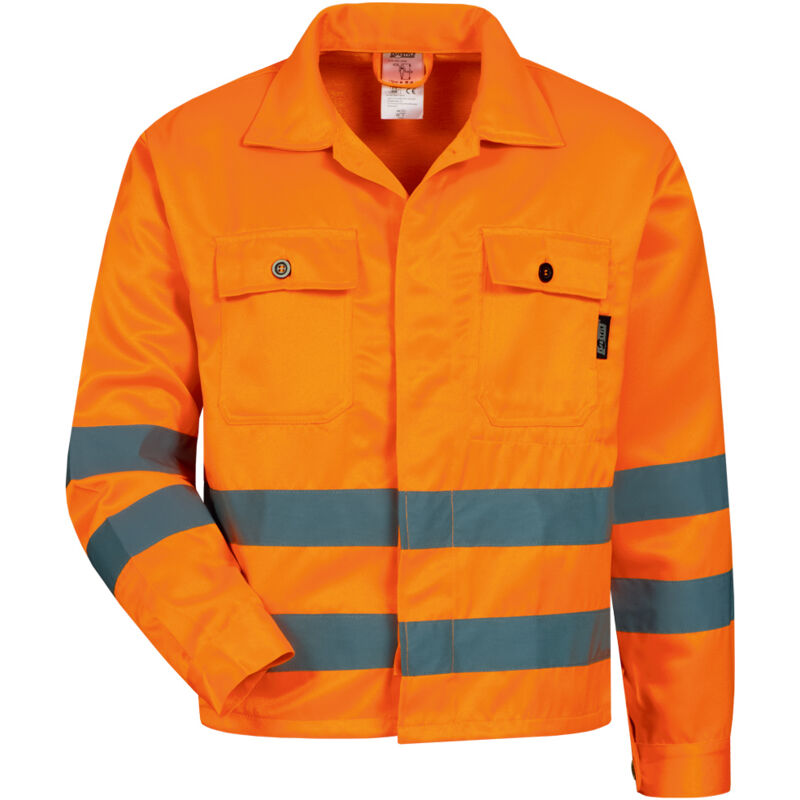 Gr .44 ALOIS WARNSCHUTZ-BUNDJACKE orange ALOIS HIGH VIS WAIST JACKET