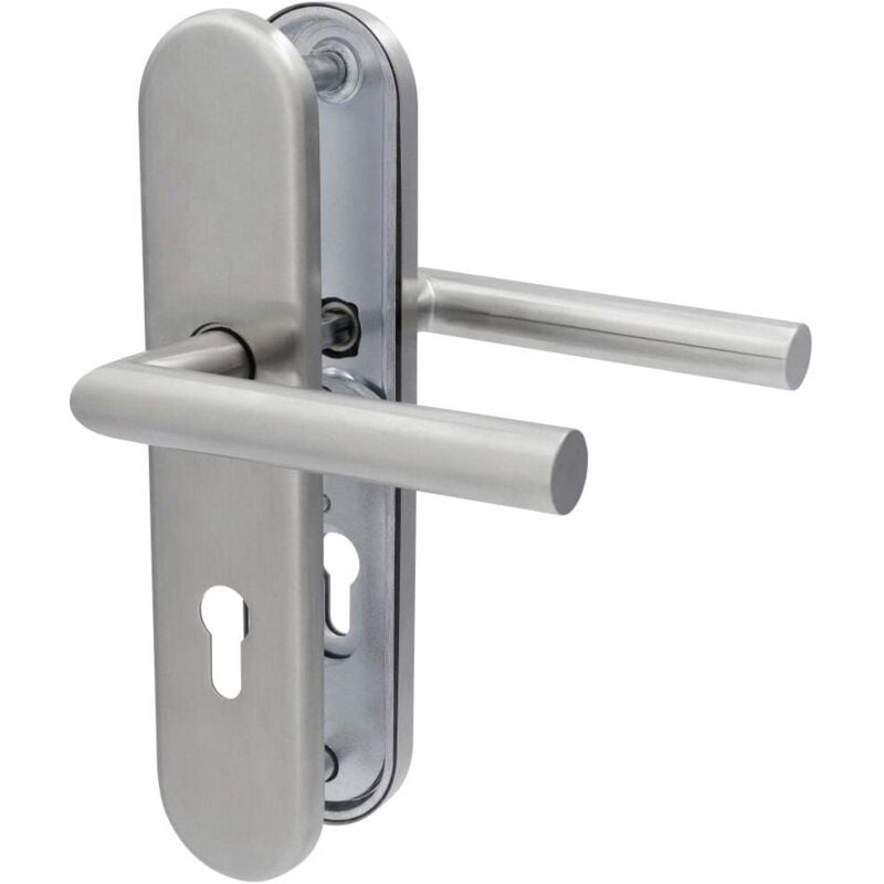 Alpertec - Schutzbeschlag Security Moskau Drücker/Drücker 92mm Türbeschläge