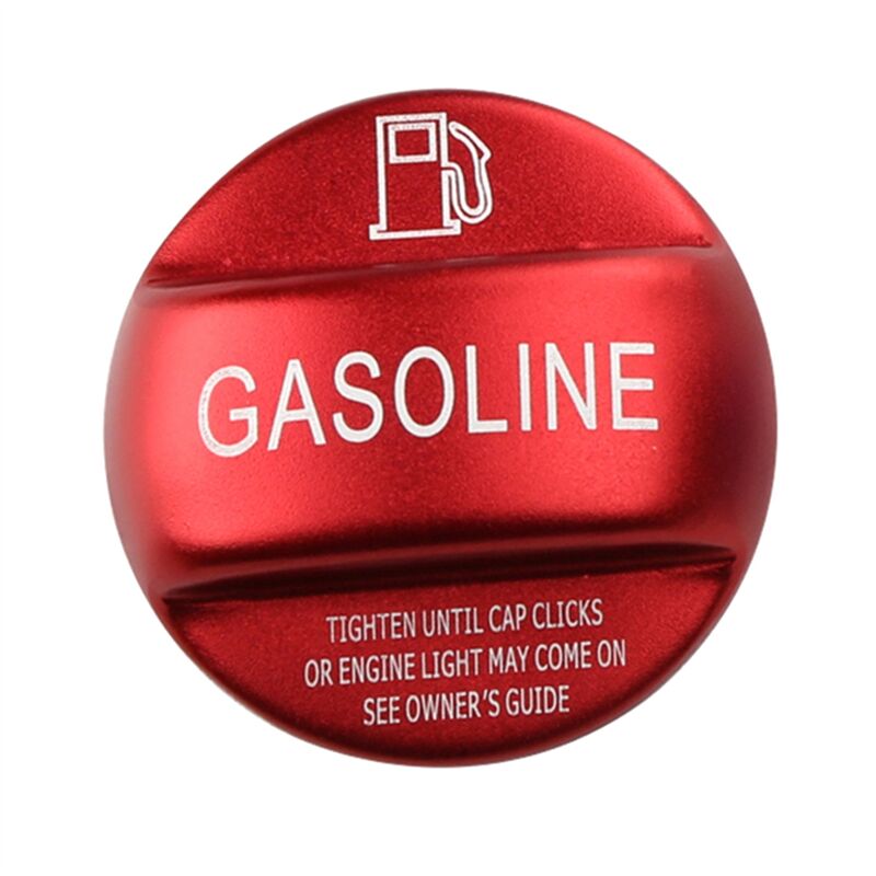 Tlily - Aluminium-Benzin-Tankdeckelverkleidung für Golf 7 7,5 8 MK7 MK8 2015-2023, Benzin-Dekoration, ÖLeinfüLldeckel, b