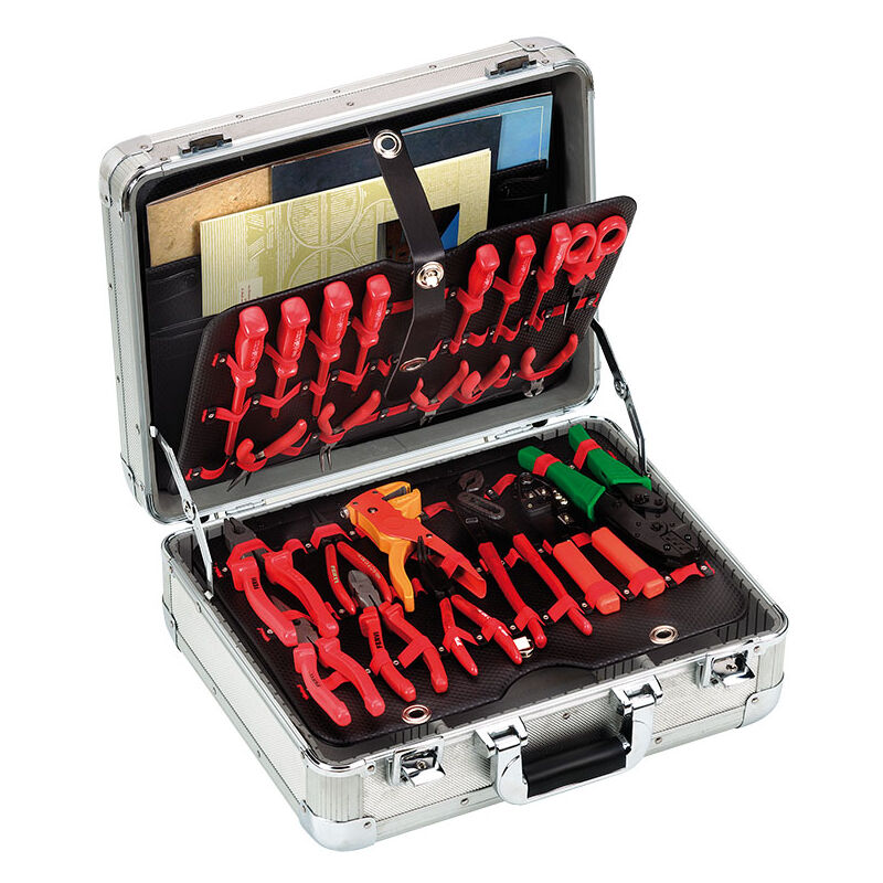 Aluminium koffer ohne werkzeug werkzeugkoffer werkzeugbox Fervi 0680