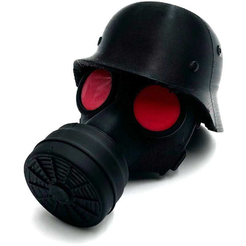 Anhängerkupplungsabdeckung, lustige Gasmaskenkappe, wasser- und staubdichter Schutz, dekoratives Accessoire für Anhängerkupplung